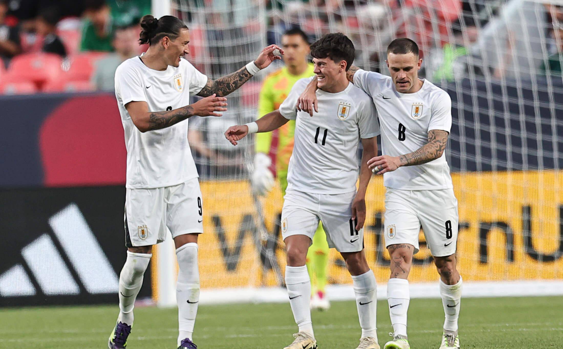 关于乌拉圭队力克玻利维亚，晋级强的信息