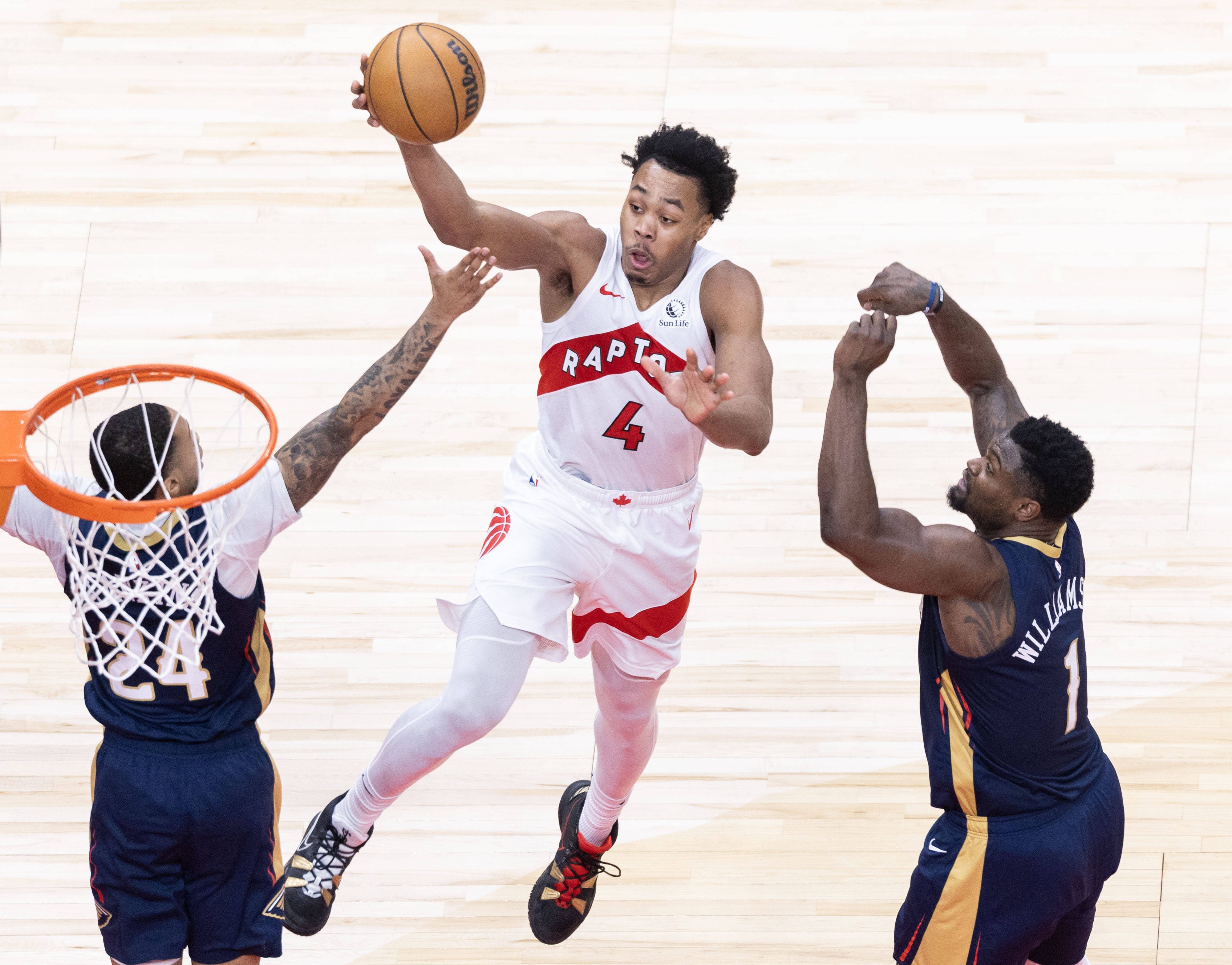 猛龙横扫篮网,取得五连胜 猛龙横扫篮网,取得五连胜